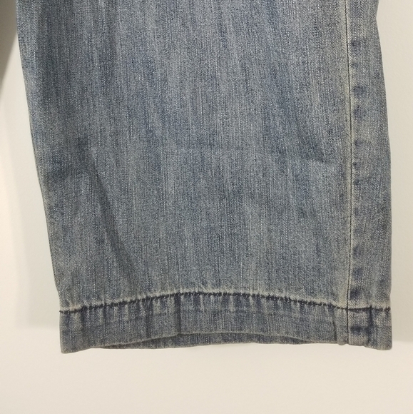 Lee Capri Jean Pants NWT. Light Stone. Size 10 Petite. Side Elastic Retail: $40. - Picture 3 of 9